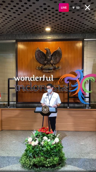  Menparekraf Harap ASN Work From Bali Dapat Pulihkan Pariwisata Pulau Dewata
