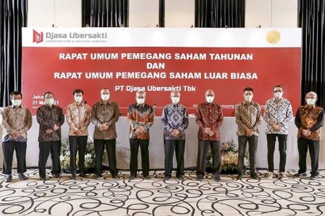 RUPSLB  PT Djasa Ubersakti Tbk Beberkan Rencana Bisnis Tahun 2021
