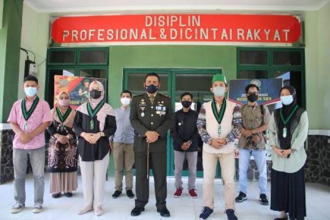 Dandim 1208 Sambas Tingkatkan Kebersamaan dengan Mahasiswa HMI