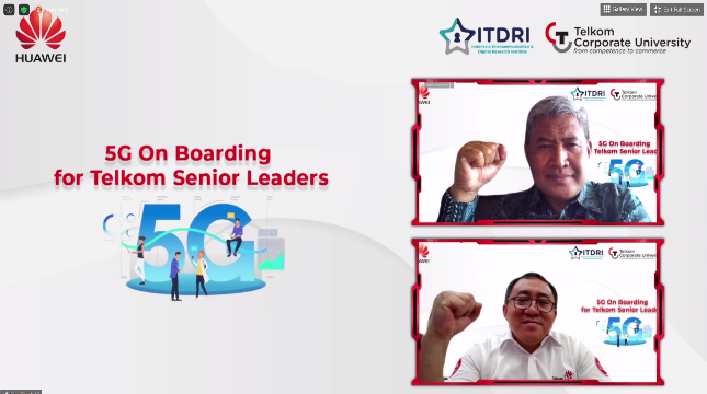 Kolaborasi ITDRI dan Huawei dalam 5G On Boarding for Telkom Senior Leader