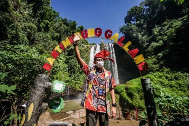  Miliki Potensi Wisata yang Indah, Menparekraf Harap Prokes diperketat di Gowa Sulsel
