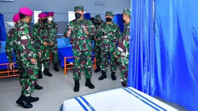 Wisma Dolos Korps Marinir Jakarta akan Tampung 1000 Pasien Covid