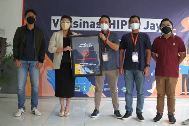 PT Maming Enam Sembilan Group Sumbang Rp 250 Juta Sukseskan Vaksinasi Covid-19