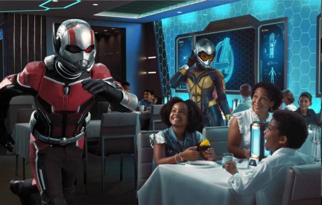 Disney Hadirkan Restoran di Kapal Pesiar Bertema Marvel
