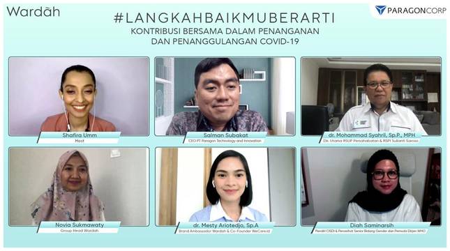 Wardah Dukung Percepatan Penanganan dan Penanggulangan COVID-19 di Indonesia