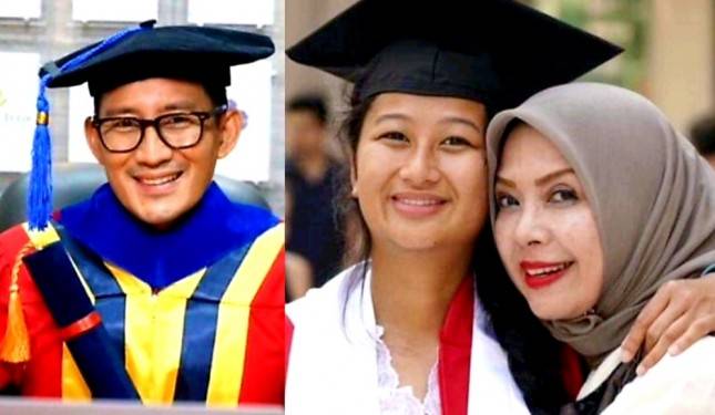 Pamer Gelar Doktor dan Sang Putri Raih Gelar Bachelor (S1), Sandiaga Uno Banjir Pujian! Publik: Selamat Pak Menteri... 