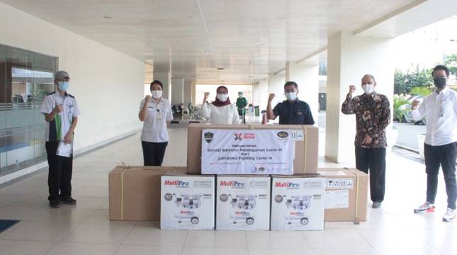 Jababeka dan Tenant Berikan Bantuan Alat Ventilator ke RSUD Kabupaten Bekasi