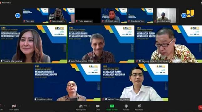 Kementerian PUPR Gelar Webinar dan Awarding Lomba Foto dan Video Membangun Rumah Membangun Kehidupan