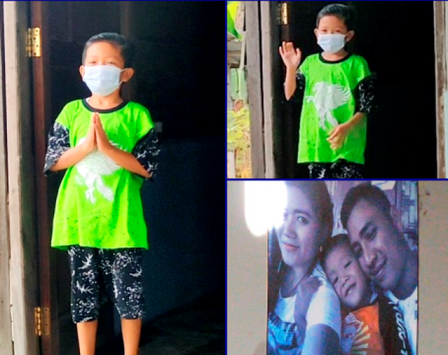 Kisah Vino (10Thn) Sebatang Kara Berjuang Melawan Covid-19 Bikin Pilu...