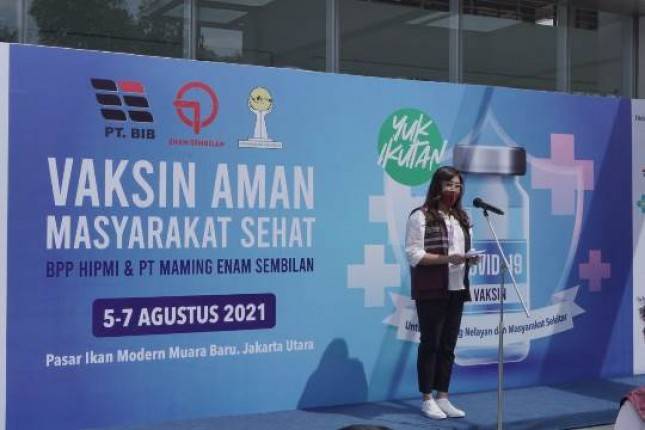 Sentra Vaksin HIPMI Jangkau Nelayan & Masyarakat Pesisir Sukses Digelar
