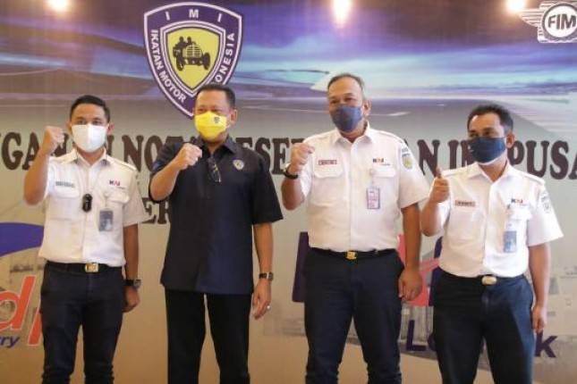 Kegiatan IMI Dapat Dukungan dari PT Kereta Api Logistik