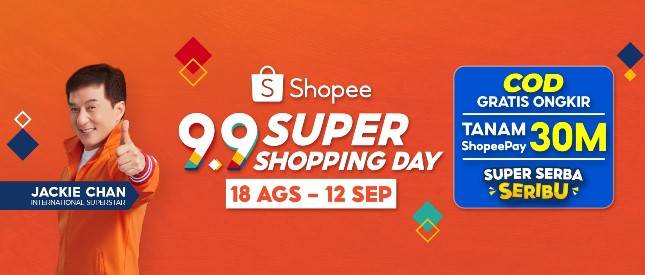 Aktor Film Laga Jackie Chan dan Joe Taslim  di Iklan Shopee 9.9 Terbaru