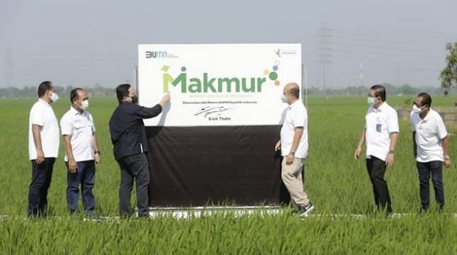 Erick Thohir Berterimakasih Kepada Swasta dan BUMN, Program Makmur Beri Banyak Manfaat dan Kemudahan Bagi Para Petani