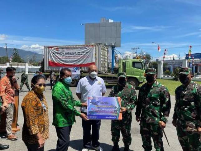  RSUD Wamena Terima Generator Oksigen Bantuan TNI