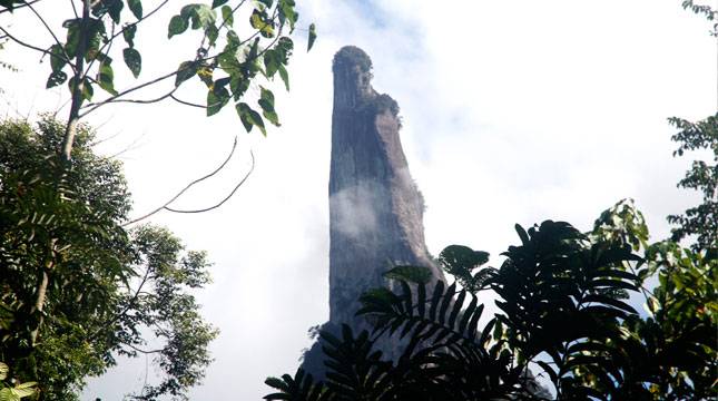 Tim Mapala UI Berhasil Menjajahi Puncak Tebing Sandukui, Kalteng