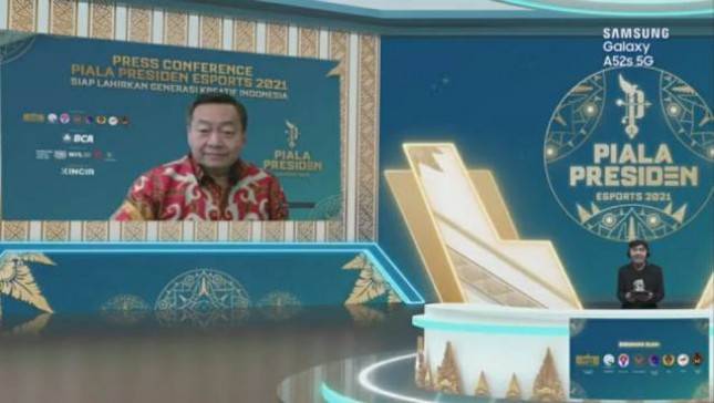 BCA Mendukung Piala Presiden E-sports 2021