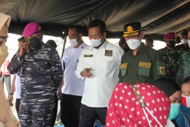 Latihan Gabungan Denjaka dan Brigif 5 Mar/ BS  di Lampung