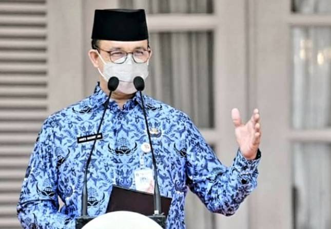 Hubungi Menko Luhut, Gubernur Anies Minta Izin Jakarta Tiadakan PTM Sebulan Kedepan  