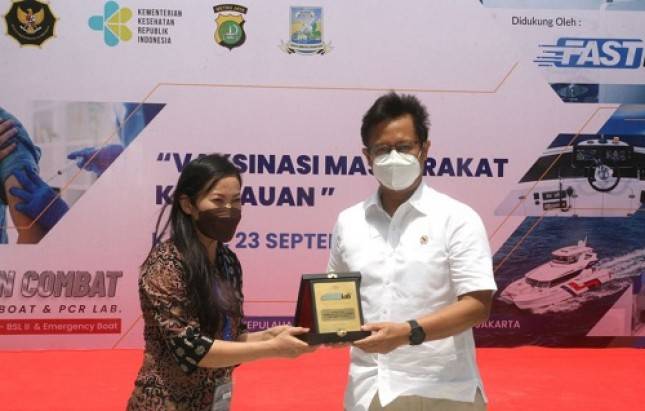 Dapat Pujian dari Menkes Budi, Ocean Combat #001, Inovasi Anak Negeri untuk Percepatan Vaksinasi Covid 19 Masyarakat Kepulauan