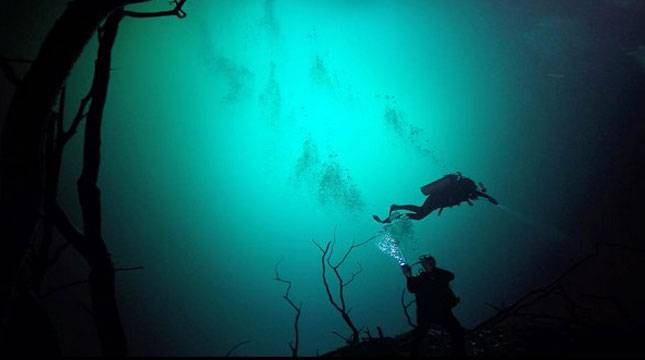 5 Foto Ini Buktikan Sungai Bawah Laut, Angelita Cenote Memang Indah