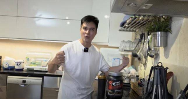Lima Tips Sehat Ala Aktor Baim Wong