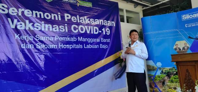 Siloam Hospitals Labuan Bajo  Adakan Program Percepatan Vaksinasi Covid-19 Bangkitkan Sektor Pariwisata