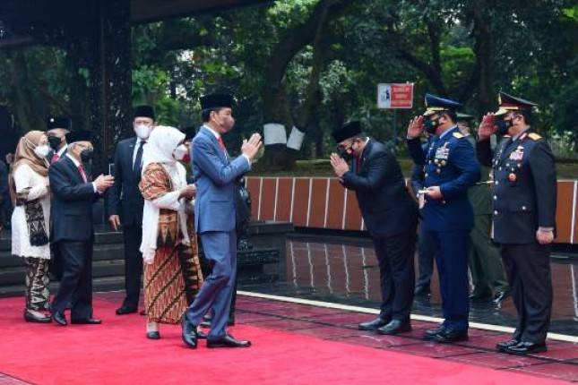 Panglima TNI Marsekal TNI Hadi Tjahjanto Ikuti Upacara Hari Kesaktian Pancasila