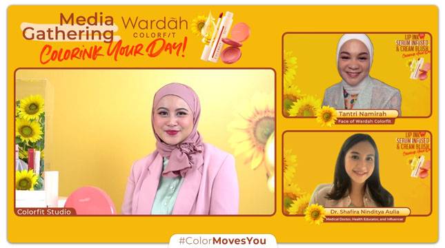 Tampil Fresh dan Healthy Glow Look dengan Wardah Colorfit Fresh Matte Lip Ink dan Colorfit Cream Blush