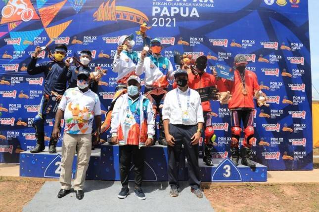 Ketum INI Bamsoet Ingatkan Atlet Terus Tingkatkan Kemampuan Cabor Balap Motor PON XX Papua Selesai