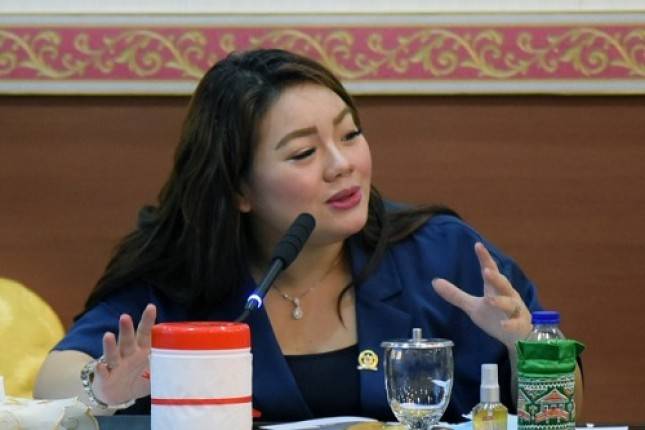 Hillary Brigitta Lasut Sang DPR Cantik, Puji Habis Habisan Korem 131 Santiago  karena Mampu Jaga Hankam di Wilayah Sulut