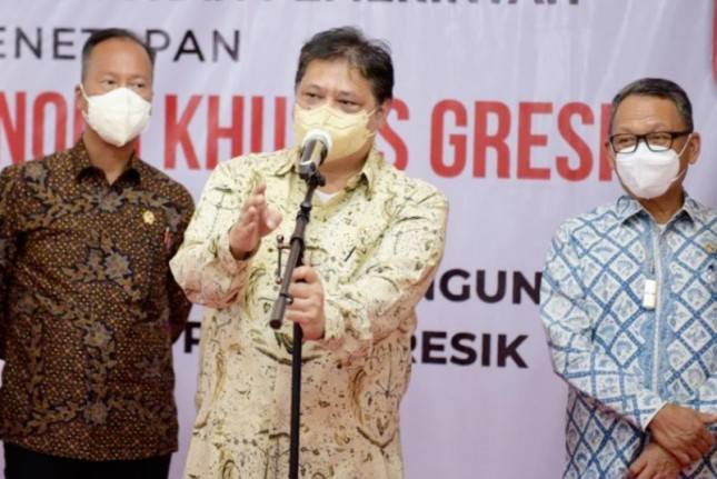 Airlangga: Bayangkan Selama 40 Tahun Lebih Negara Lain Nikmati Ribuan Triliun Hasil Tambang RI
