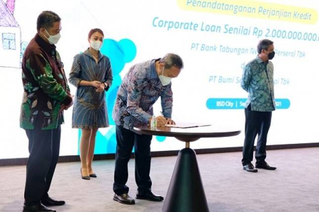 Bank BTN Kucurkan Kredit Rp 2 Triliun ke Bumi Serpong Damai