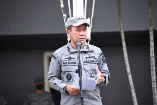 Kepala Bakamla RI Laksdya TNI Aan Kurnia Apresiasi Dedikasi Kinerja Personel