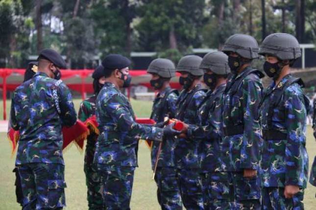 Danjen Akademi TNI Tutup Pendidikan Dasar Integratif Kemitraan Caprabhatar Akademi TNI dan Akpol Tahun 2021