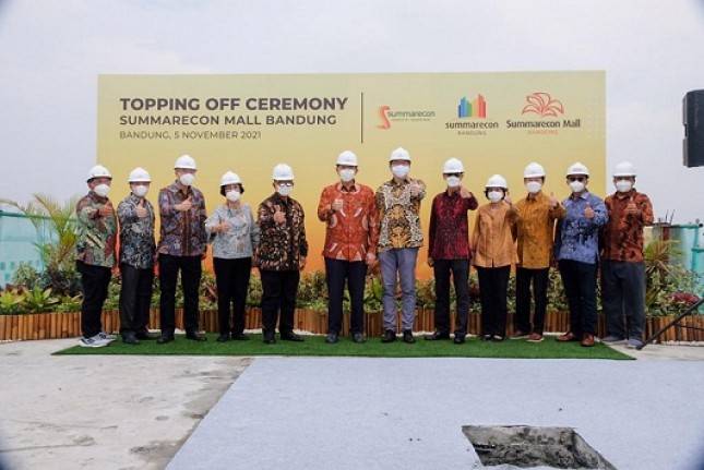 Summarecon Agung Lakukan Topping Off Summarecon Mall Bandung