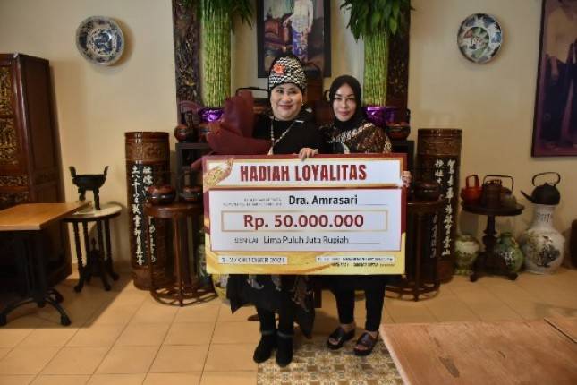 Berinvestasi Belanja Produk Kebugaran Kesehatan di Easy Shopping,  Dianugerahi Hadiah Loyalitas Rp 50 Juta 