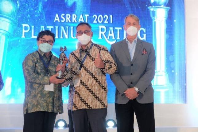 Keempat Kalinya, PKT  Raih Platinum Rank Asia Sustainability Reporting Rating