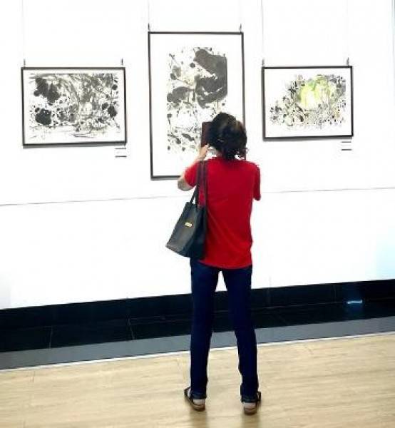 Masih Berlangsung Pameran Seniman Guo Peng Berjudul Ink Transform              