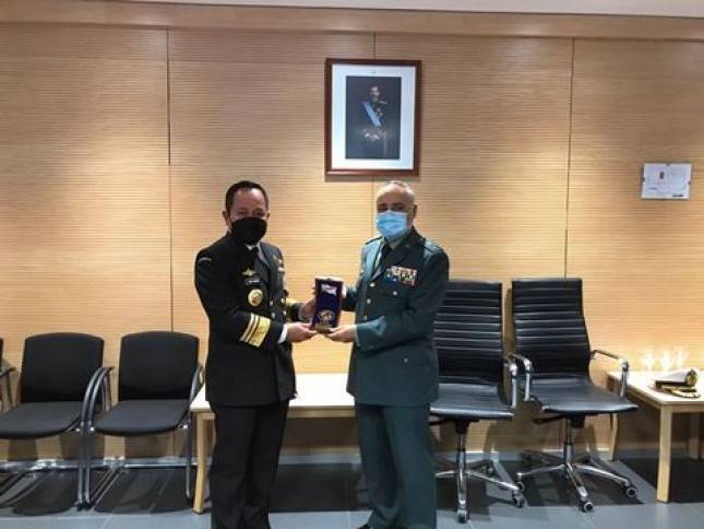 Kepala Bakamla RI Kunjungan ke Mabes Coastal and Maritime Guarda Civil Spanyol
