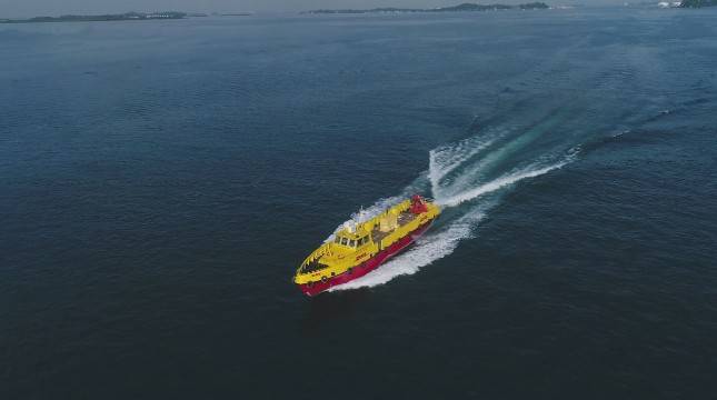DHL Express Indonesia Luncurkan Yellow Boat Layanan Batam-Singapura