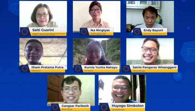 Uni Eropa, AJI dan TIFA Umumkan 5 Pemenang Lomba EU4Wartawan 2021 