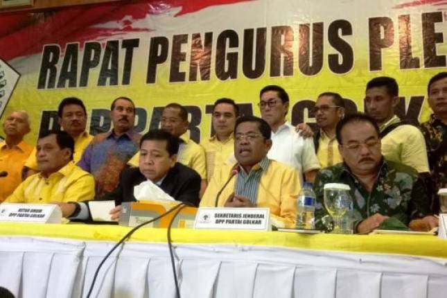 Nasib Setya Novanto Diserahkan pada Mekanisme Partai Golkar