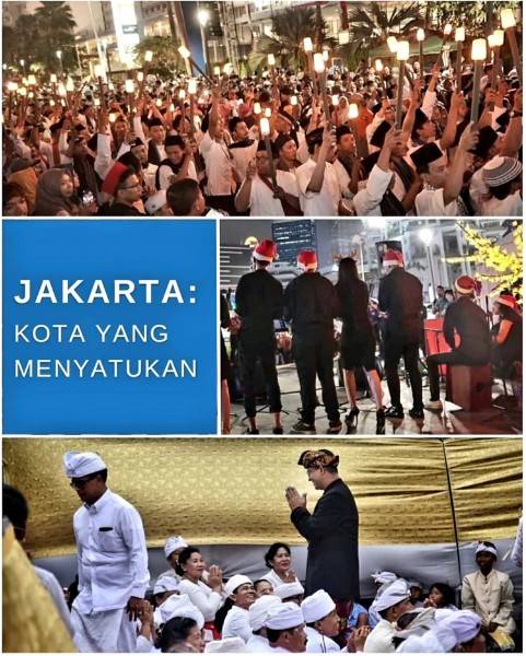 Gubernur Anies : Jakarta Simpang Temu Umat Beragama 