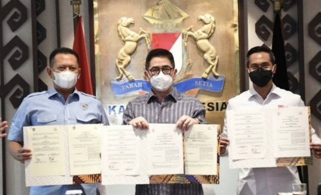 Sah! KADIN, IMI dan PRSI Teken MoU Kembangkan Industri Olahraga Otomotif dan Akuatik Nasional