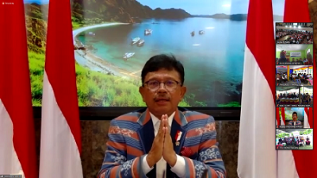Resmikan Pemanfaatan BTS, Menteri Johnny: Jadikan Pengungkit Pertumbuhan di NTT