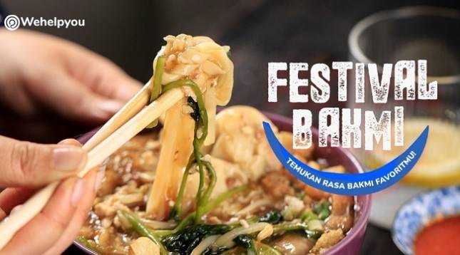 Gandeng Tirta Lie, Wehelpyou Gelar Festival Bakmi Online