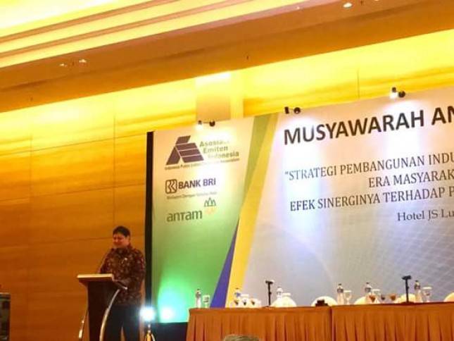 Menperin Ajak Emiten Tingkatkan Sektor Potensial Industri Nasional