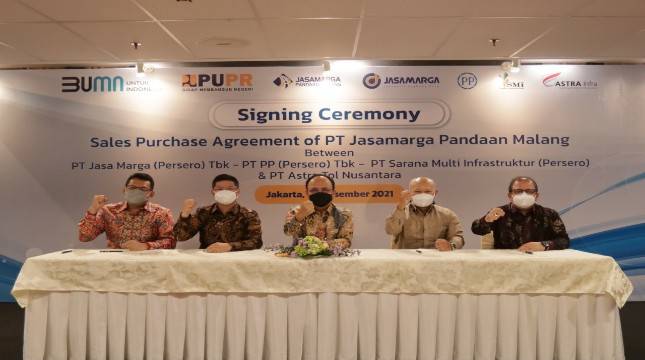 PTPP Lepas Kepemilikan Saham di PT Jasamarga Pandaan Malang Tol