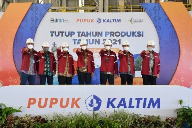 Kinerja Produksi Pupuk Kaltim Lampaui Target RKAP