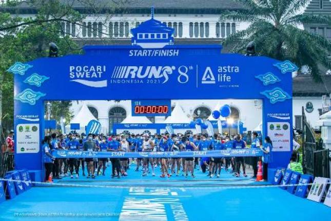 Astra Life Beri Perlindungan Untuk Lebih Dari 12.000 Pelari di Ajang Pocari Sweat Run 2021